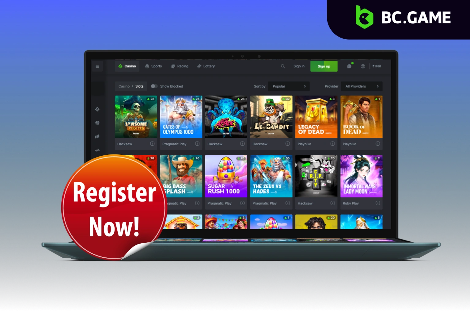 About BC Game casino in Nigeria banner
