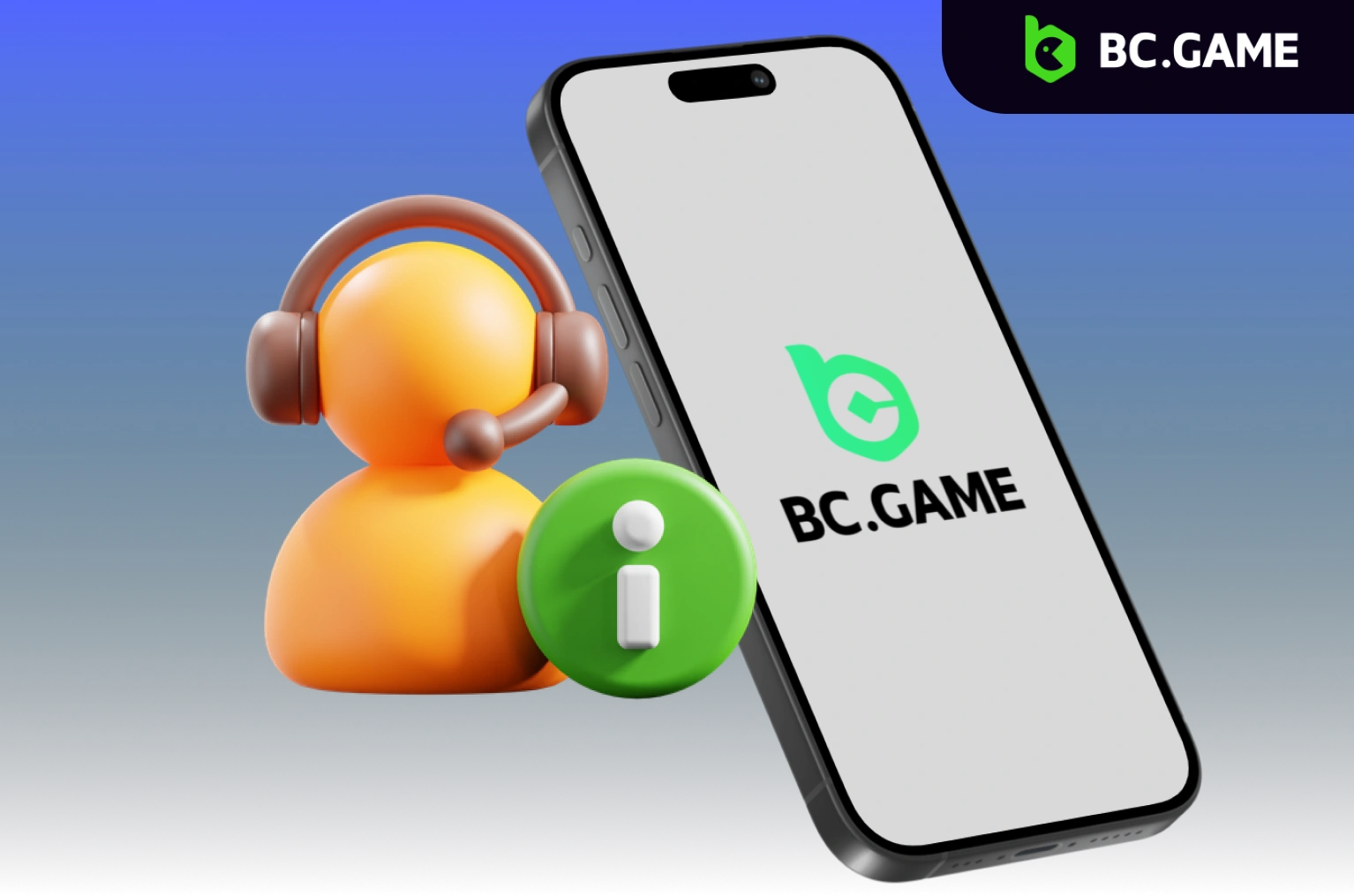 Contacts of BC Game support