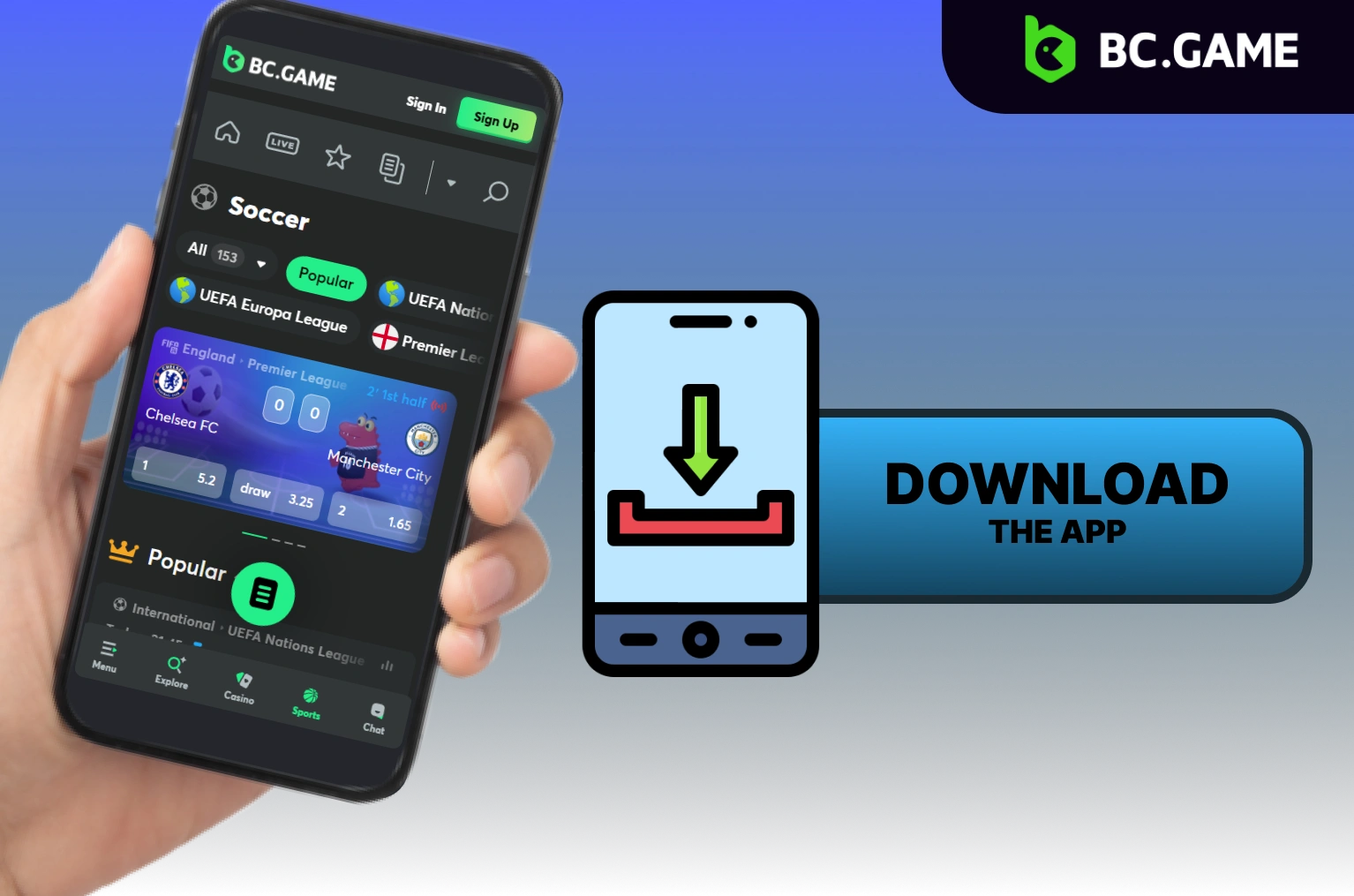 BC Game app in Nigeria banner