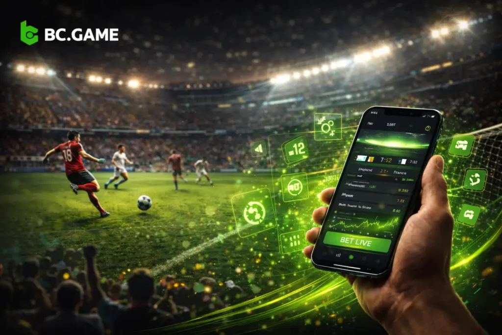 การพนันฟุตบอลออนไลน์กับ BC Game - เว็บแทงบอลอันดับ 1 ราคาน้ำดีที่สุด 2026