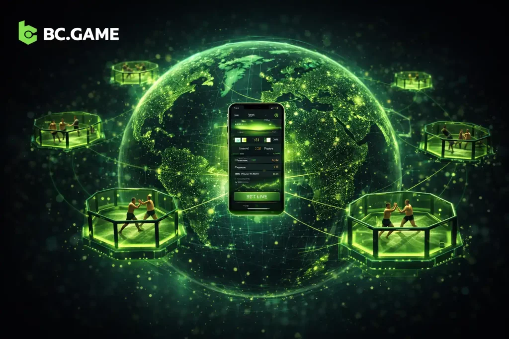 MMA การพนัน: คู่มือแทงมวย MMA ออนไลน์ กับ BC Game 2026