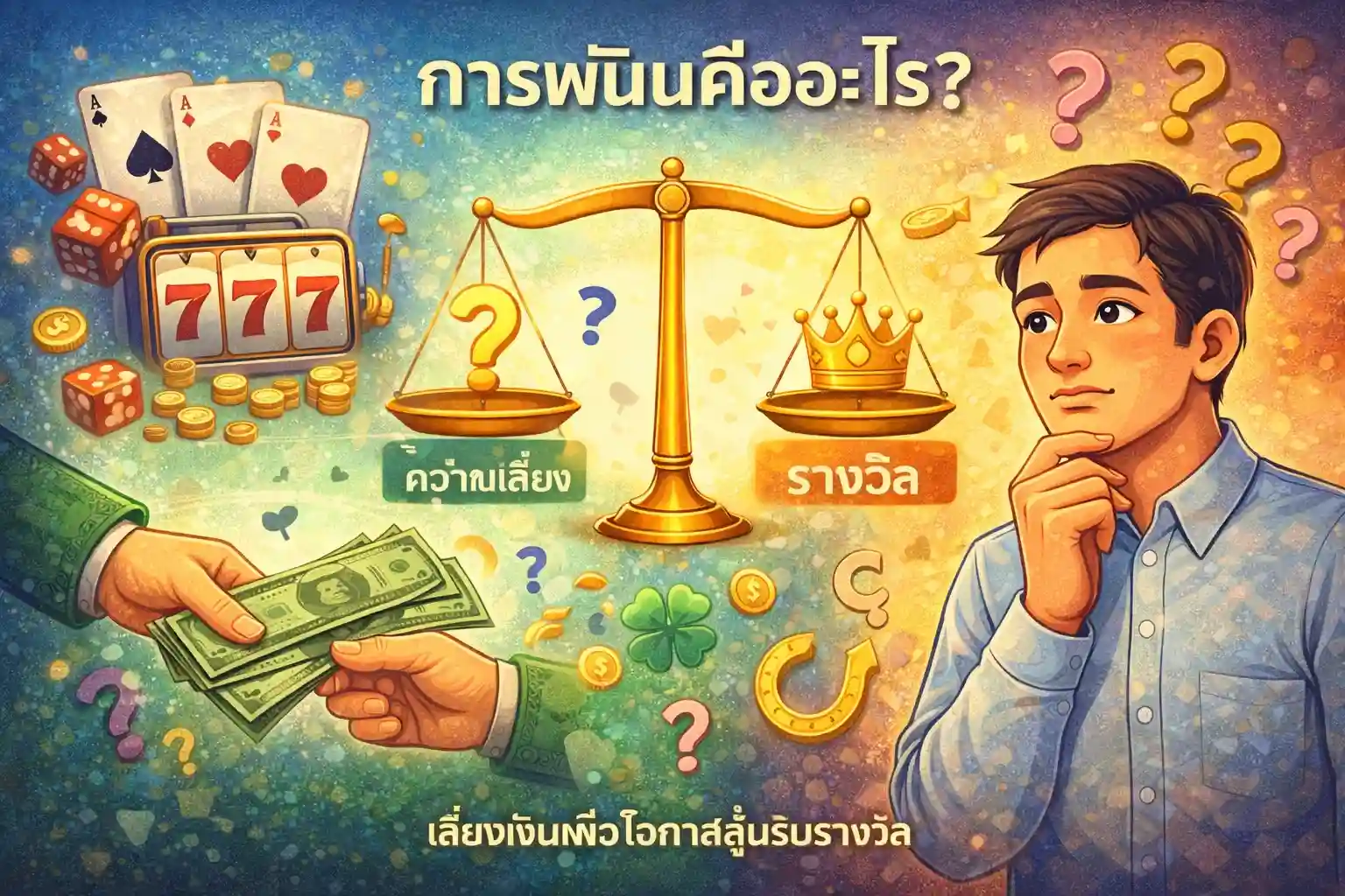 การพนัน และ พนัน คืออะไร?
