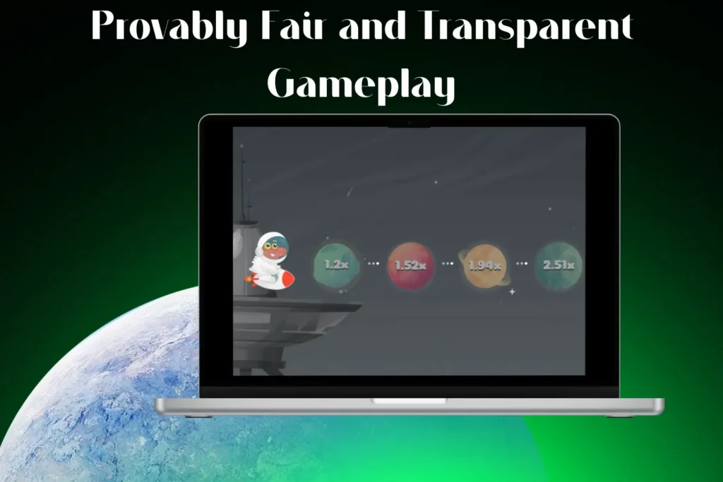 Provably Fair and Transparent Gameplay🛡️